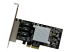 ST4000SPEXI - Startech 4 Port PCIe Network Card - Front