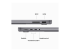 MTL73B/A - Apple MacBook Pro - 14.2" - Close up