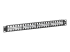 N062-048-KJ - Eaton Tripp Lite Series 48-Port 1U Rack-Mount Unshielded Blank Keystone/Multimedia Patch Panel, RJ45 Ethernet, USB, HDMI, Cat5e/6 - Left-angle