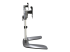 ARMDUALSS - StarTech.com Dual Monitor Stand, Ergonomic Desktop Monitor Stand for up to 32" VESA Displays, Free-Standing Articulating Universal Computer Monitor Mount, Adjustable Height, Silver - Left side