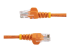 45PAT1MOR - Startech 1m Orange Cat5e / Cat 5 Snagless Patch Cable - Multi-angle