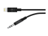 AV10172BT03-BLK - Belkin - Lightning to headphone jack cable - Close up