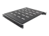 712613 - Intellinet 19" Sliding Shelf, 1U, For 600 to 800mm Depth Cabinets & Racks, shelf depth 350mm, Black - Left-angle