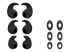 14101-76 - Jabra - Ear tips kit for headset - Top