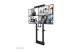 AV1-875BL - Neomounts AV1-875BL - Mounting component (camera shelf, shelf, 2 adapter plates) - Right-angle