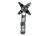 ARMWALLDSLP - StarTech.com Wall Mount Monitor Arm, Articulating Ergonomic VESA Wall Mount Monitor Arm, 20" (52cm) Long , Single 34" Display up to 30.9lb/14kg, Swivel/Tilt/Rotate, Adjustable Screen Mount - Front