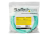 450FBLCLC10 - StarTech.com 10 m OM4 LC to LC Multimode Duplex Fiber Optic Patch Cable- Aqua - Front