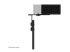 AV1-875BL - Neomounts AV1-875BL - Mounting component (camera shelf, shelf, 2 adapter plates) - Close up