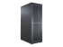 713276 - Intellinet Network Cabinet, Free Standing (Standard), 42U, Usable Depth 123 to 773mm/Width 703mm, Black, Flatpack, Max 1500kg, Server Rack, IP20 rated, 19", Steel, Multi-Point Door Lock, One Lock Per Side Panel, Three Year Warranty - Left-angle