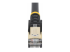 6ASPAT10MBK - Startech 10m CAT6A Ethernet Cable, 10 Gigabit Shielded Snagless RJ45 100W PoE Patch Cord, CAT 6A 10GbE STP Network Cable w/Strain Relief, Black, UL Certified Wiring/TIA - Close up