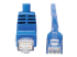 N204-015-BL-UP - Eaton Tripp Lite Series Up-Angle Cat6 Gigabit Molded UTP Ethernet Cable (RJ45 Right-Angle Up M to RJ45 M), Blue, 15 ft. - Front