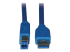 U322-010 - Eaton Tripp Lite Series USB 3.2 Gen 1 SuperSpeed Device Cable (A to B M/M), 10 ft. (3.05 m) - Close up