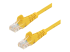45PAT2MYL - StarTech.com 2m Yellow Cat5e / Cat 5 Snagless Patch Cable - Multi-angle
