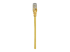 342339 - Intellinet Network Patch Cable, Cat6, 0.5m, Yellow, CCA, U/UTP, PVC, RJ45, Gold Plated Contacts, Snagless, Booted, Lifetime Warranty, Polybag - Close up