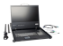 B021-000-19 - Eaton Tripp Lite Series Rack Console KVM Cable Kit w/ 19" LCD PS/2 1U TAA GSA - Left-angle