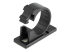 CBMCC3 - StarTech.com 100 Adhesive Cable Management Clips Black, Network/Ethernet/Office Desk/Computer Cord Organizer, Sticky Cable/Wire Holders, Nylon Self Adhesive Clamp UL/94V-2 Fire Rated - Back
