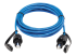 N200P-016BL-IND - Eaton Tripp Lite Series Industrial Cat6 UTP Ethernet Cable (RJ45 M/M), 100W PoE, CMR-LP, IP68, Blue, 16 ft. (4.88 m) - Front