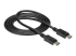 DISPLPORT10L - StarTech.com 10 ft DisplayPort 1.2 Cable with Latches - Left-angle