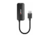38327 - Lindy - Adapter - HDMI male to DisplayPort, Micro-USB Type B (power only) female - Front