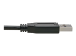 U428-C03-G2 - Eaton Tripp Lite Series USB-C to USB-A Cable (M/M), USB 3.2 Gen 2 (10 Gbps), USB-IF Certified, Thunderbolt 3 Compatible, 3 ft. (0.91 m) - Close up