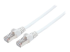 736077 - Intellinet Network Patch Cable, Cat6, 30m, White, Copper, S/FTP, LSOH / LSZH, PVC, RJ45, Gold Plated Contacts, Snagless, Booted, Lifetime Warranty, Polybag - Right-angle