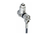 UNIVKMKO-LAPTOP-LOCK - StarTech.com 3-in-1 Laptop Lock Compatible w/Noble Wedge/Nano/K-Slot - Left-angle