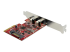 PEXUSB312C3 - Startech PCIe USB 3.1 Card, 2x USB C 3.1 Gen 2 10Gbps, PCIe Gen 3 x4, ASM3142 Chipset, USB Type-C PCI Express Card, 2-Port USB 3.2 Gen 2x1 Expansion Add-On Card, Windows, macOS, Linux - Top