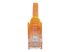 45PAT50CMOR - StarTech.com 0.5m Orange Cat5e / Cat 5 Snagless Ethernet Patch Cable 0.5 m - Close up