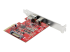 PEXUSB311AC3 - StarTech.com 2-Port 10Gbps USB-A & USB-C PCIe Card, USB 3.1 Gen 2 PCI Express Type C/A Host Controller Card Adapter, USB 3.2 Gen 2x1 PCIe Desktop Expansion Add-On Card, Windows/macOS/Linux - Top