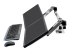 45-245-026 - Ergotron LX Dual Side-by-Side Arm - Right-angle