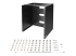 WALLMNT12 - StarTech.com Wall Mount Patch Panel Rack - Front