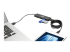 U360-004-SLIM - Tripp Lite 4-Port Portable Slim USB 3.0 Superspeed Hub w/ Built In Cable - Right-angle