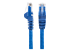 N6LPATCH3MBL - StarTech.com 3m LSZH CAT6 Ethernet Cable, 10 Gigabit Snagless RJ45 100W PoE Network Patch Cord with Strain Relief, CAT 6 10GbE UTP, Blue, Individually Tested/ETL, Low Smoke Zero Halogen - Multi-angle