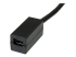 DP2MDPMF6IN - StarTech.com 6in DisplayPort to Mini DisplayPort Video Cable Adapter (DP2MDPMF6IN) - Close up