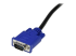 SVECONUS6 - StarTech.com 6 ft Ultra-Thin USB 2-in-1 KVM Cable - Close up