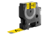 18491 - DYMO - Nylon - black on yellow - Left-angle
