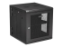 RK1224WALHM - StarTech.com 12U 19" Wall Mount Network Cabinet, 20" Deep 4 Post Hinged Locking IT Computer Equipment Enclosure with Shelf, Flexible Vented Switch Depth Data Rack Cisco 3850, 2960 Series - Left-angle