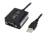 ICUSB422 - StarTech.com 6 ft Professional RS422/485 USB Serial Cable Adapter w/ COM Retention (ICUSB422) - Left-angle