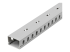 CBMWD3825 - StarTech.com Open Slot Cable Management Raceway with Cover, 1-1/2"(38mm)W x 1"(25mm)H, 6.5ft(2m) length, 1/4"(8mm) Slots, PVC Network Cable Hider/Wall Wire Duct, Max 20 Cables, UL Listed - Bottom