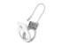 MSC009BTWH - Belkin - Case for airtag - Back