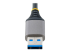 5G4AB-USB-A-HUB - StarTech.com 4-Port USB Hub, USB 3.0 5Gbps, Bus Powered, USB-A to 4x USB-A Hub with Optional Auxiliary Power Input, Portable Desktop/Laptop USB Hub with 1ft (30cm) Attached Cable - Close up
