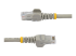 N6PATC10MGR - StarTech.com 10m CAT6 Ethernet Cable, 10 Gigabit Snagless RJ45 650MHz 100W PoE Patch Cord, CAT 6 10GbE UTP Network Cable w/Strain Relief, Grey, Fluke Tested/Wiring is UL Certified/TIA - Multi-angle