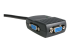 ST122LE - StarTech.com 2 Port VGA Video Splitter - Left-angle