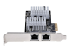 ST10GSPEXNDP2 - StarTech.com 2-Port 10Gbps PCIe Network Adapter Card, Network Card for PCs/Servers, Full-Height/Low-Profile PCIe Ethernet Card w/Jumbo Frames, NIC/LAN Interface Card - Left side
