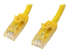 N6PATC3MYL - Startech 3m CAT6 Ethernet Cable, 10 Gigabit Snagless RJ45 650MHz 100W PoE Patch Cord, CAT 6 10GbE UTP Network Cable w/Strain Relief, Yellow, Wiring is UL Certified/TIA - Right-angle