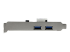PEXUSB3S25 - StarTech.com 2 Port PCI Express (PCIe) SuperSpeed USB 3.0 Card Adapter with UASP - Left side
