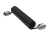 CL02H - Compulocks Dual Head Coiled Keyed Cable Lock - Right-angle