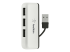 F4U021BT - Belkin Travel - Hub - 4 x USB 2.0 - Left-angle