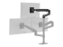98-130-224 - Ergotron LX - Mounting component (articulating arm, pole collar, extension) - Back