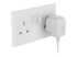 WCA006MYWH - Belkin BoostCharge - Power adapter - Left-angle